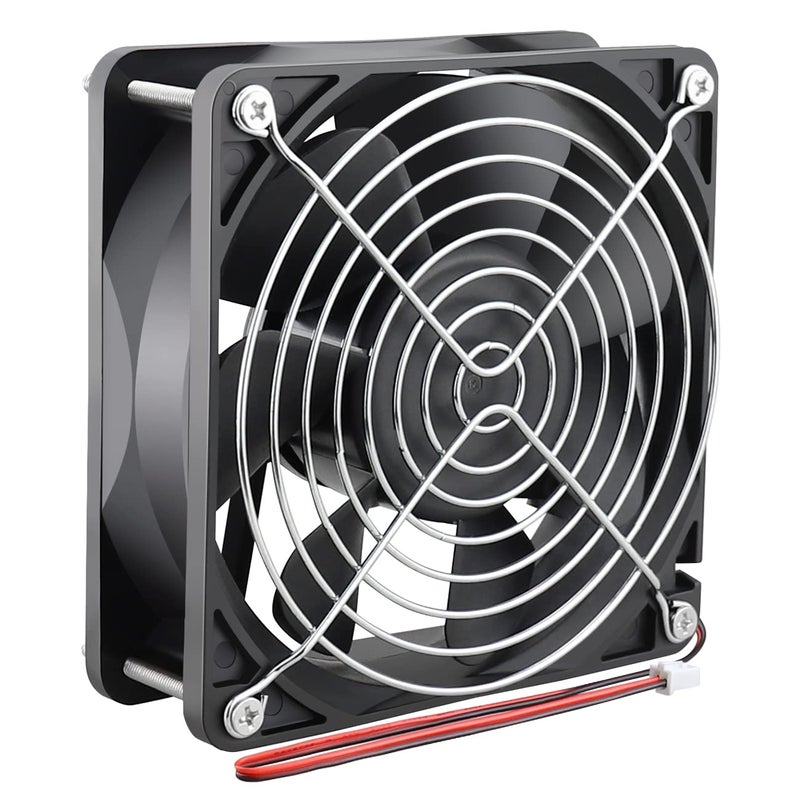 Wathai 120x120x38mm 120mm 24V 2Pin Brushless DC Industrial Cooling Case Fan - Image 5